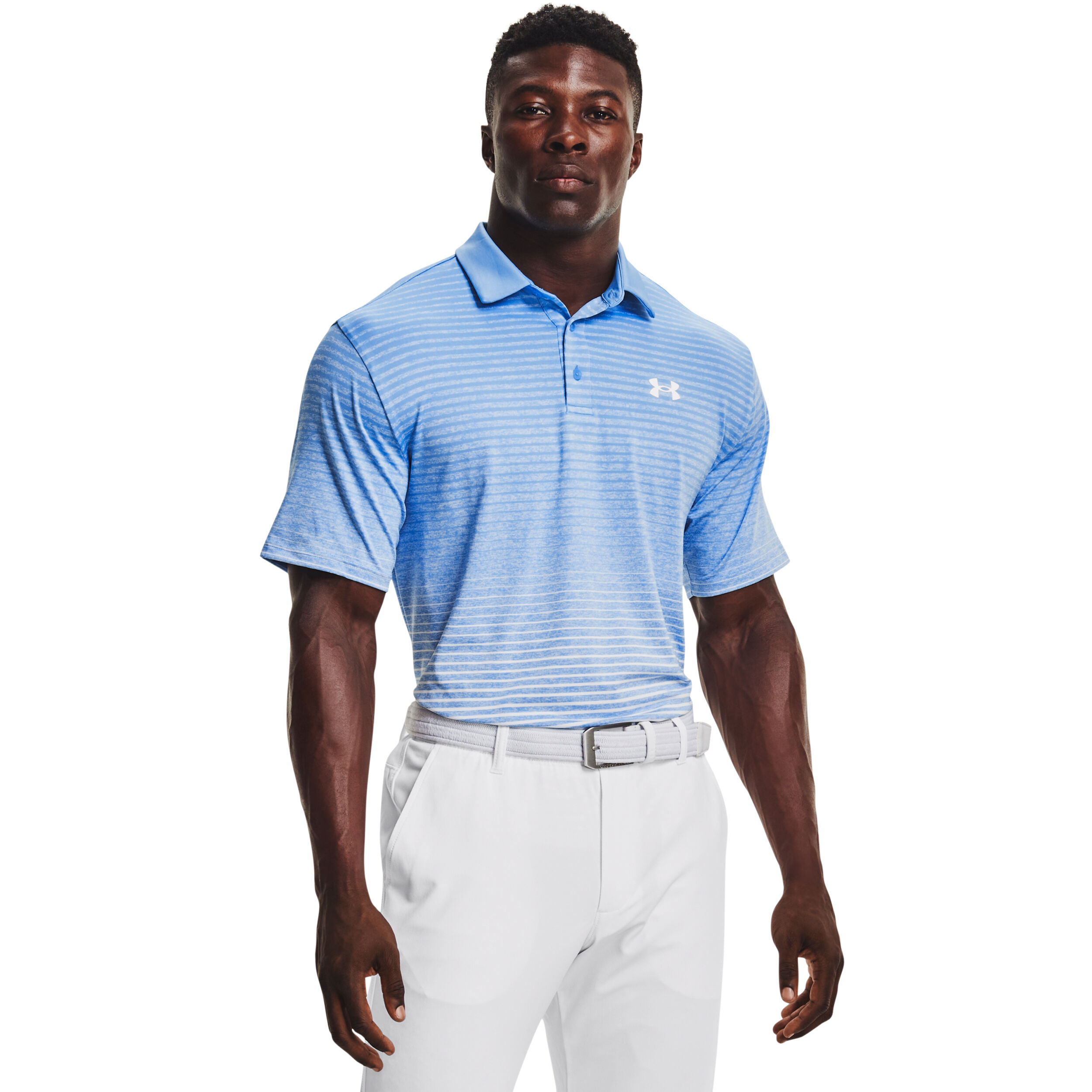 Buy Under Armour Playoff 2.0 Polo Men Light Blue White online