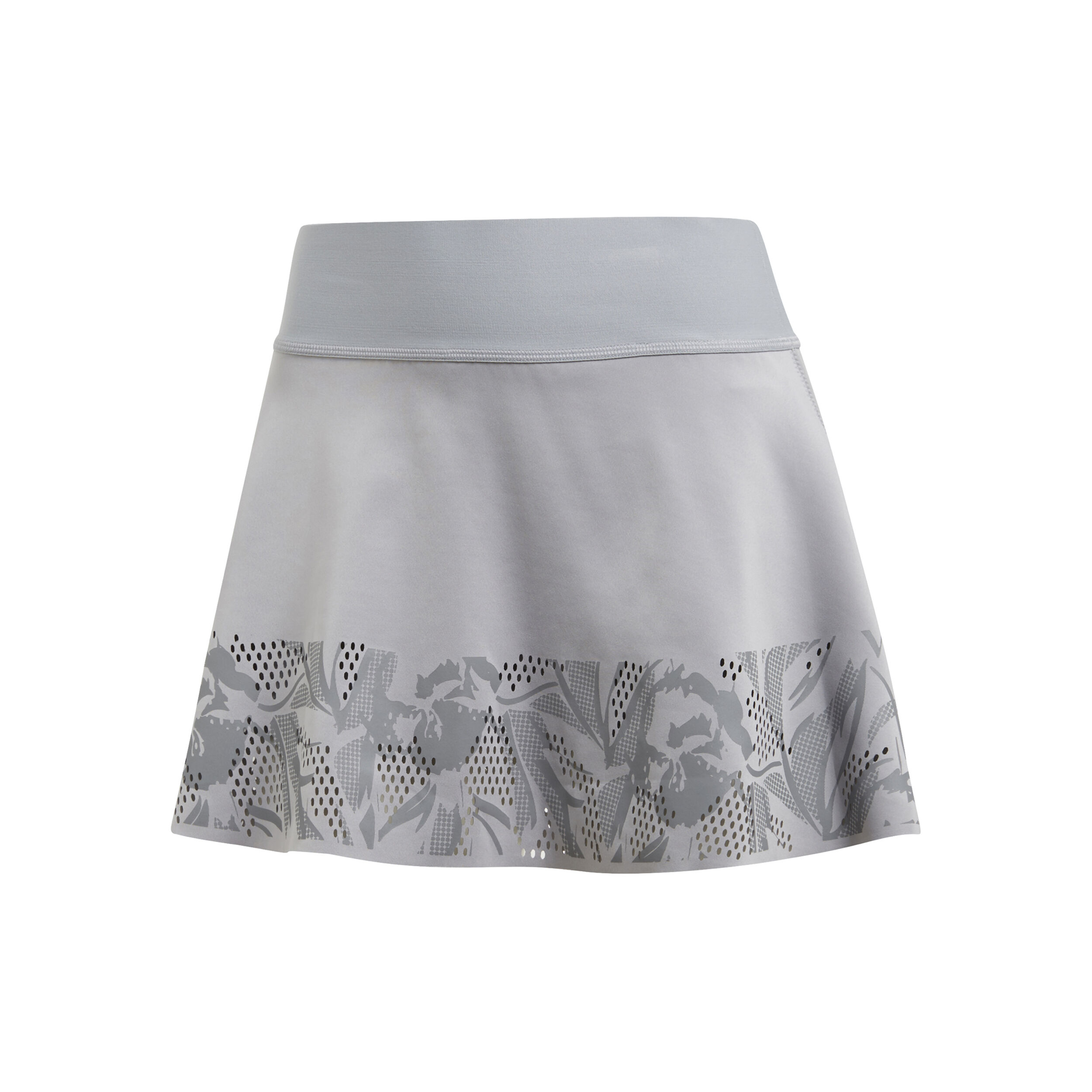 Stella McCartney Court Floral Skirt Women - Lightgrey, Grey
