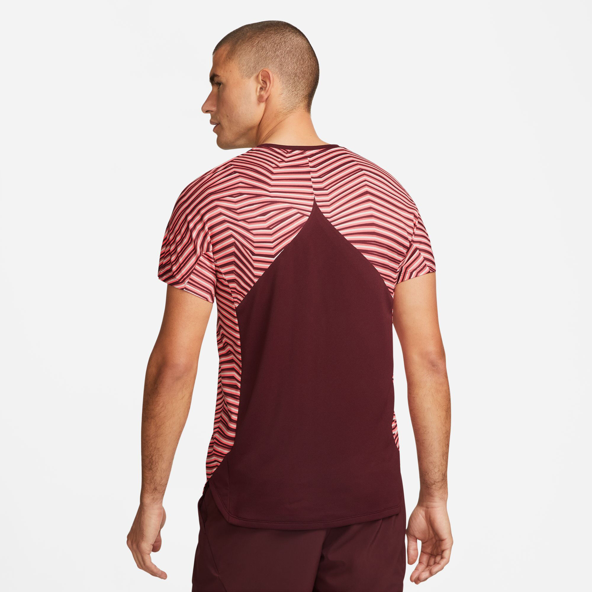 Buy Nike Dri-Fit Court Slam RG T-Shirt Men Dark Red, Antique