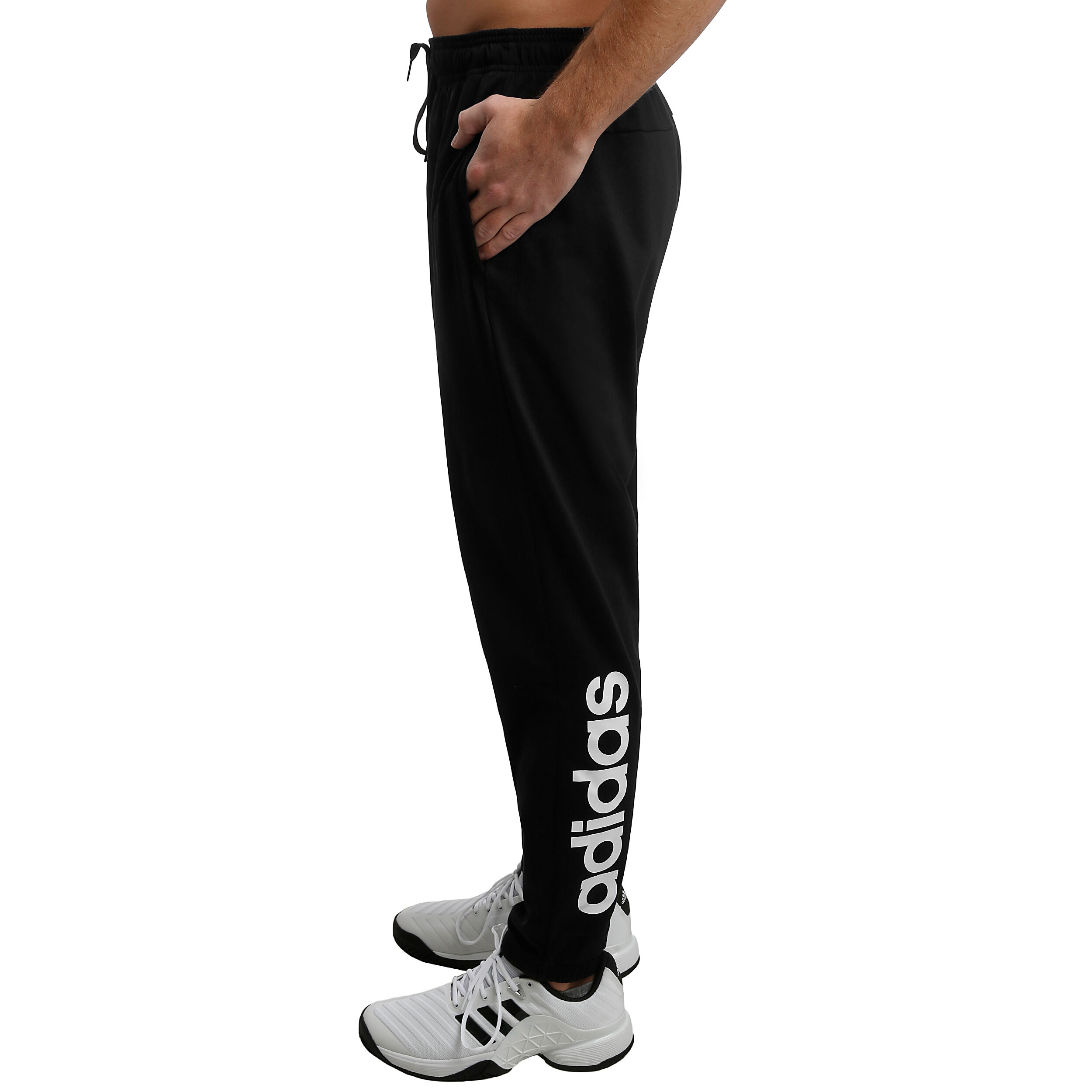 Adidas linear pants mens Clearance