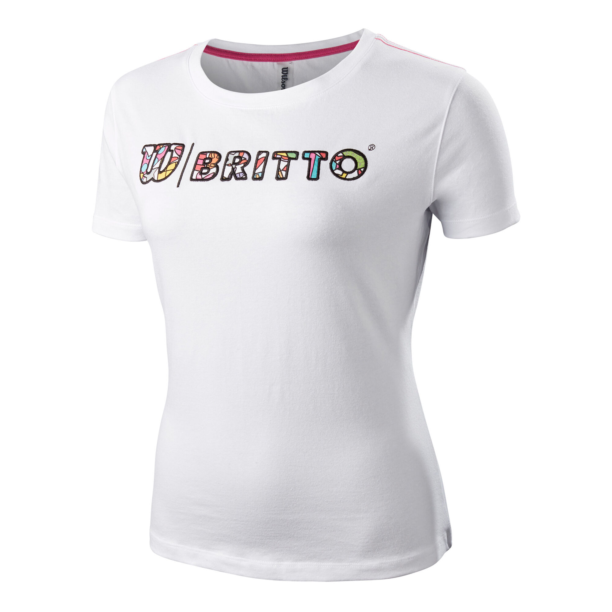 Buy Wilson Britto Logo Women White Point | COM Tennis online