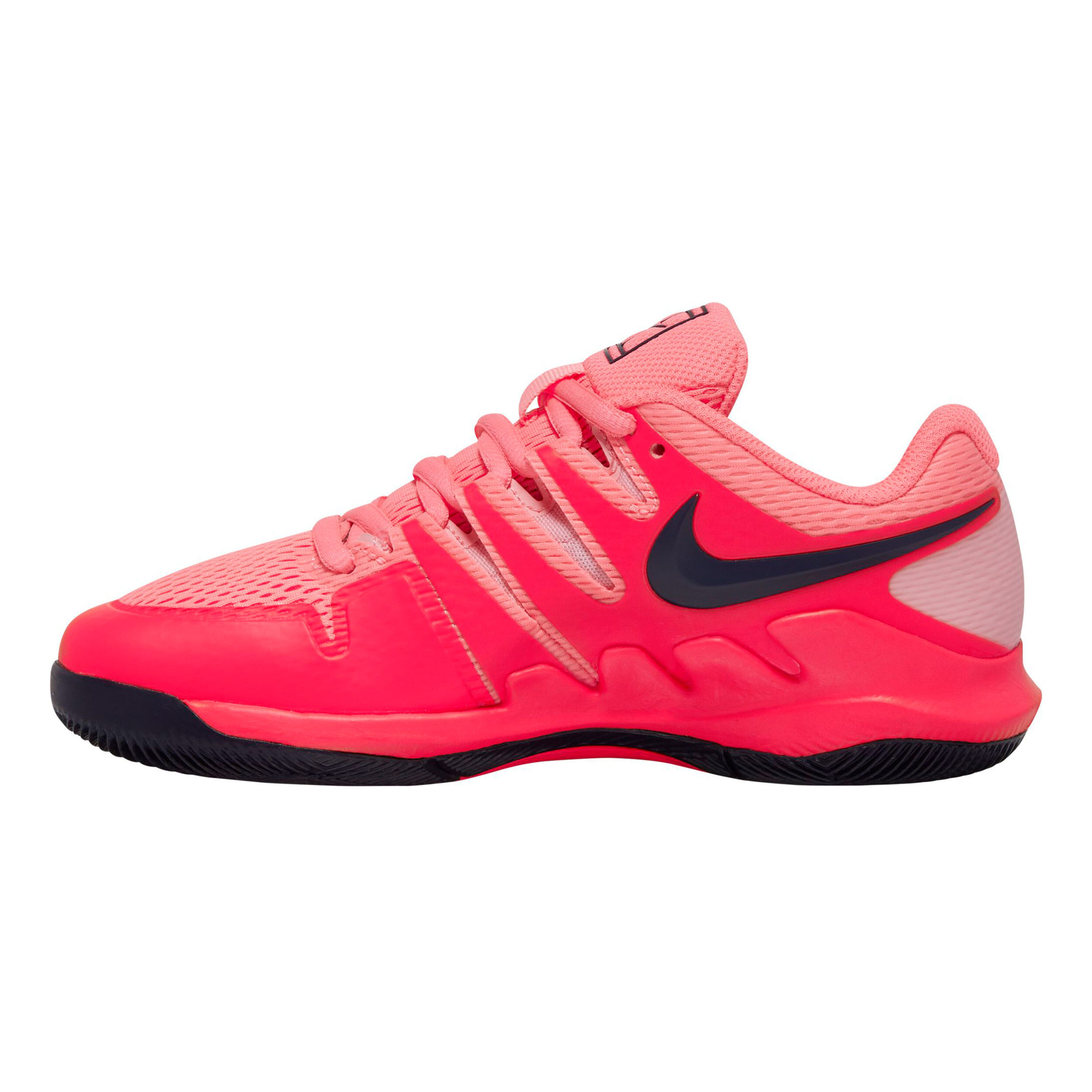 Vapor X All Court Shoe Kids Neon Pink Apricot
