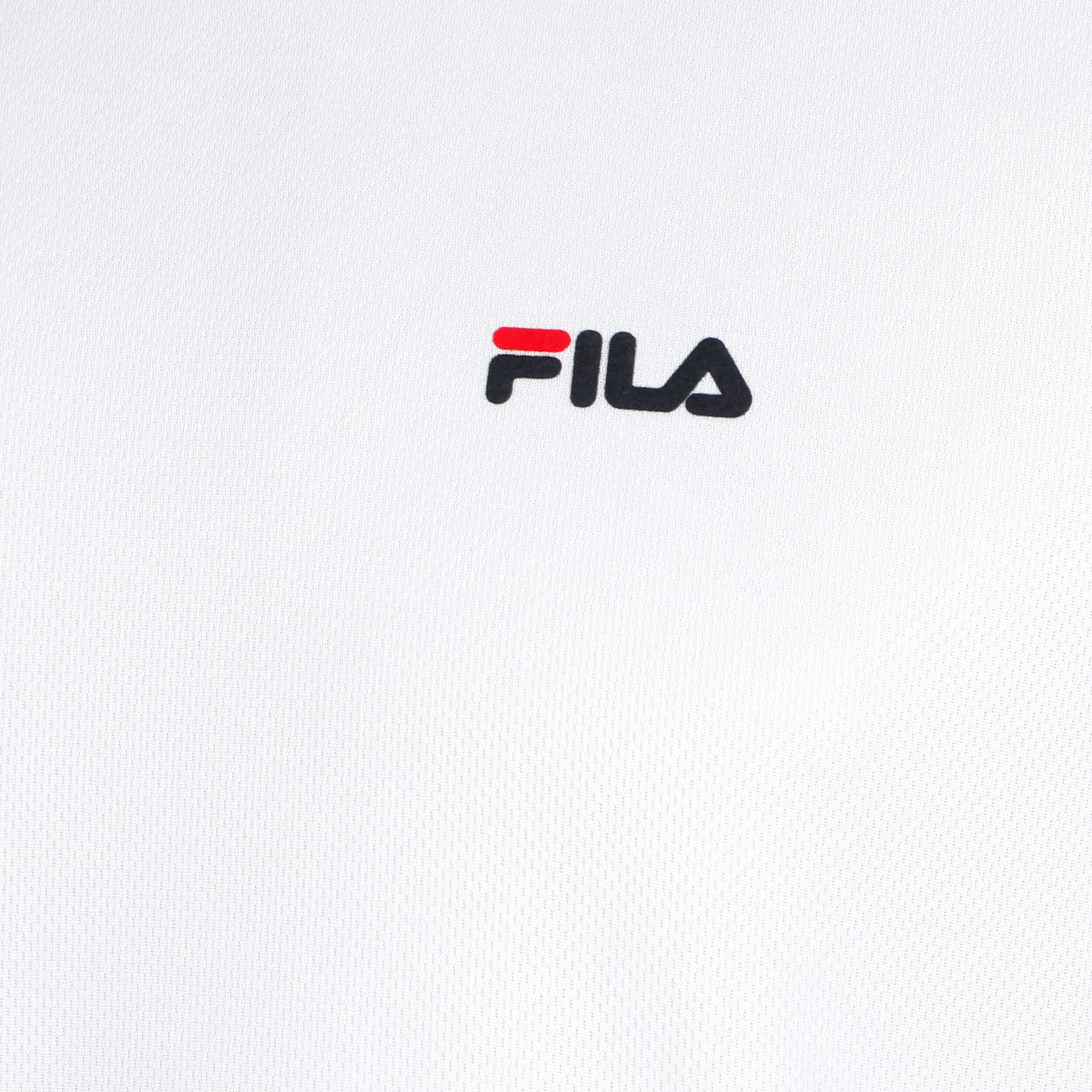 Fila t shirt small logo on sale