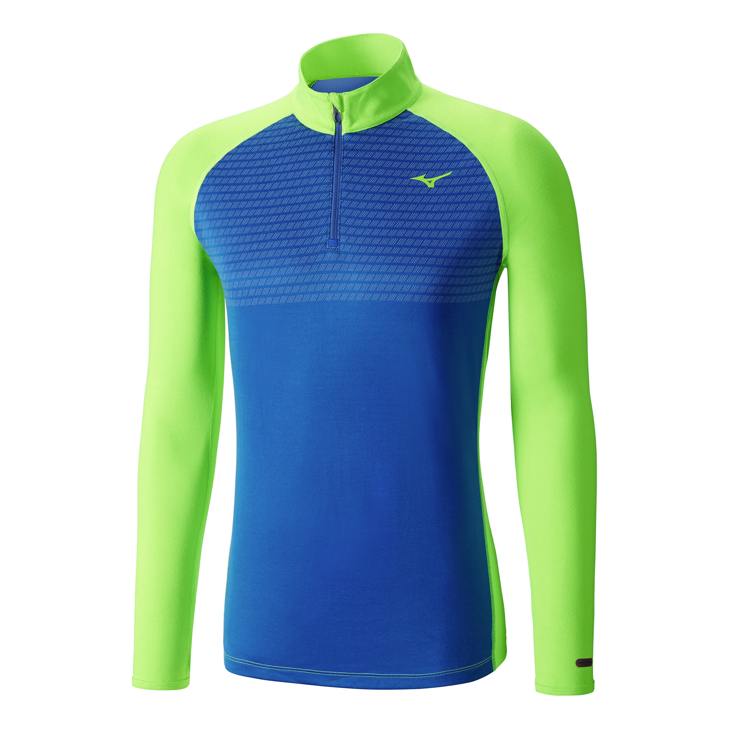 Breath Thermo Bodymapping Long Sleeve Men Blue Green