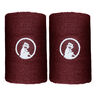 Long Wristband 2 Pack-Wine Red