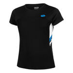 Lotto Clothing Lotto Squadra III T-Shirt Women-Black