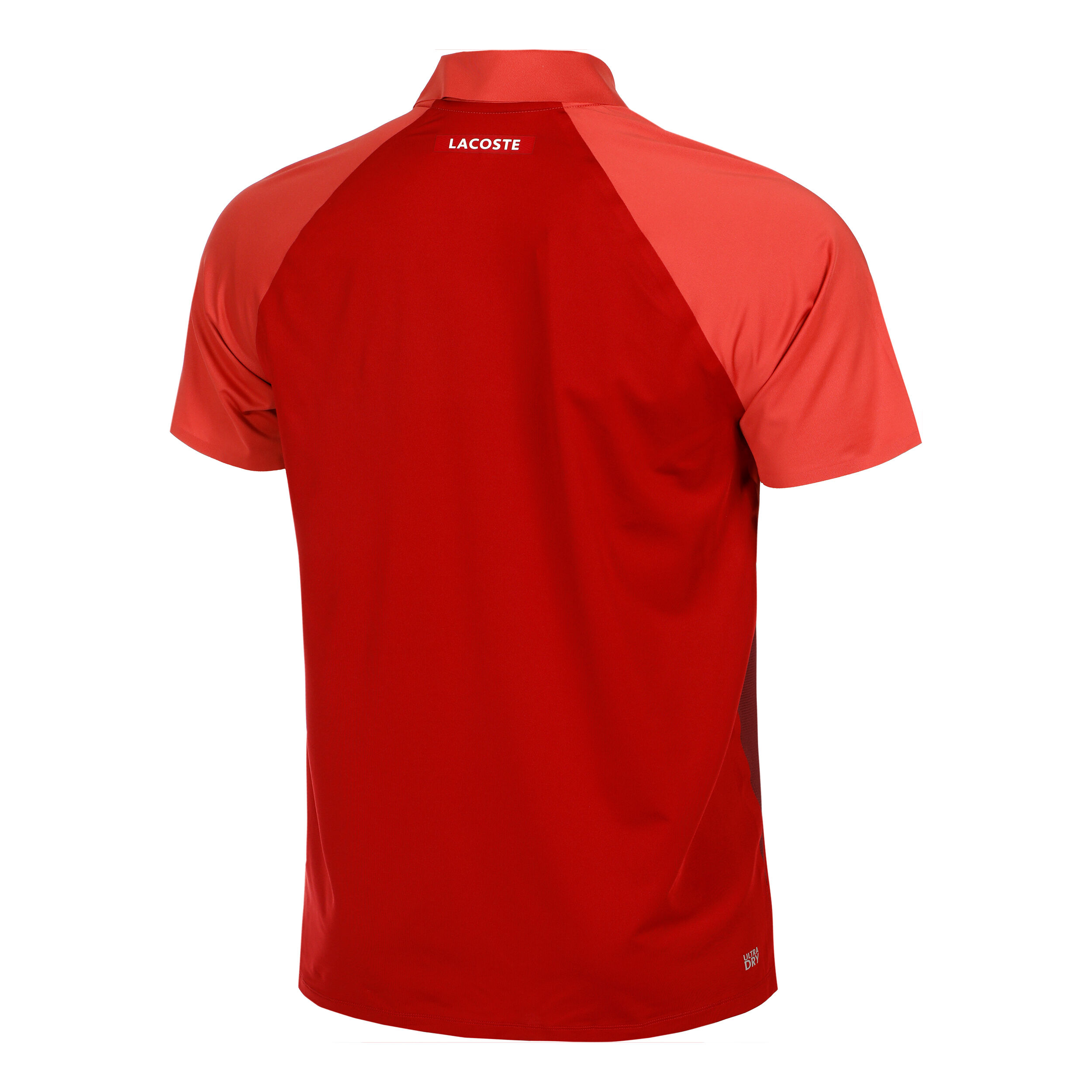 Red lacoste polo mens discount