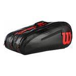 Wilson Tennis bags Wilson Elite Racket Bag 15 Pack Special Edition-Black,Red
