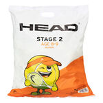 HEAD Tennis balls HEAD Stage 2 Orange 72 Pack
