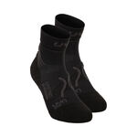 UYN Clothing UYN Super Fast Running Socks 2 Pack Men-Black,Anthracite