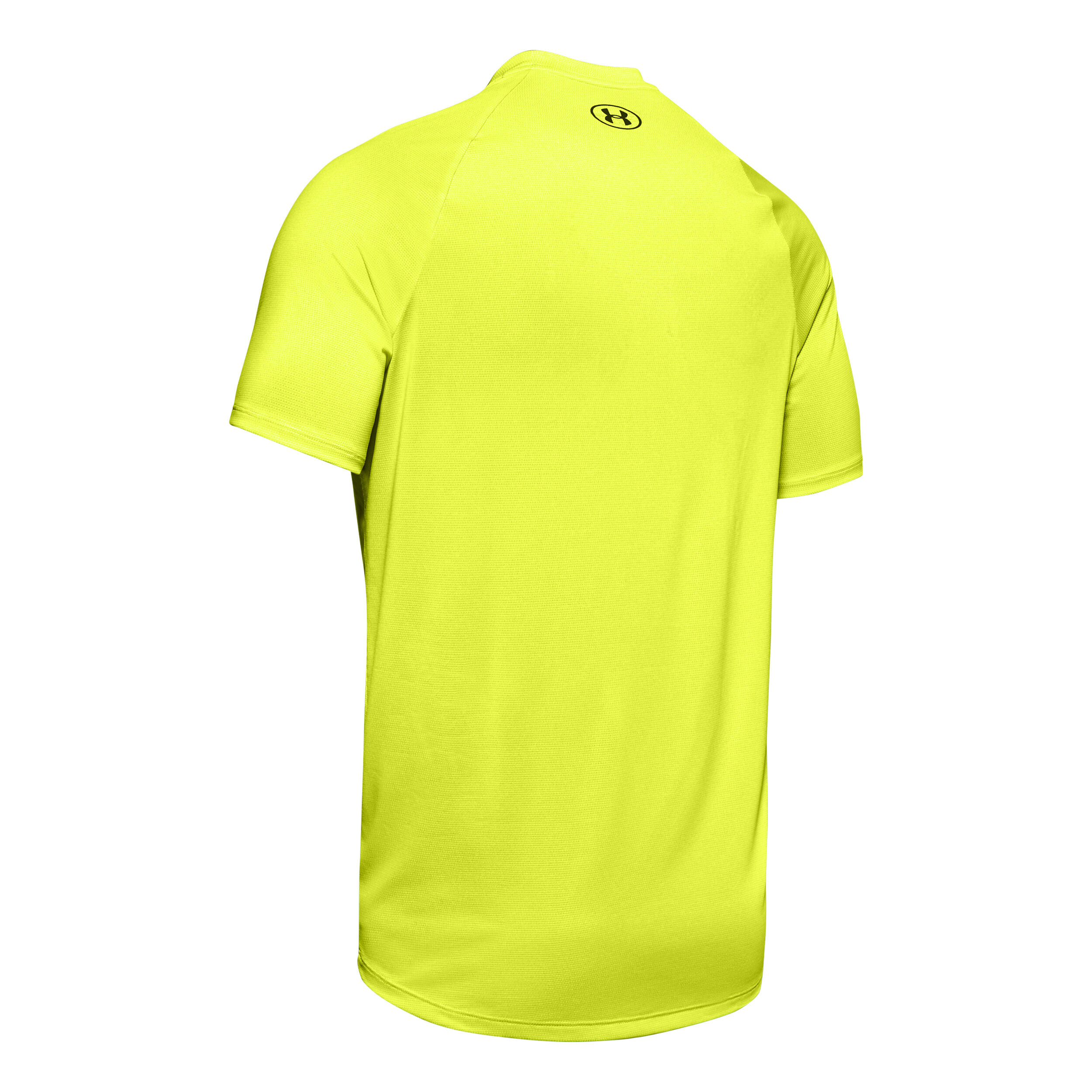 Black and yellow shop under armour shirt