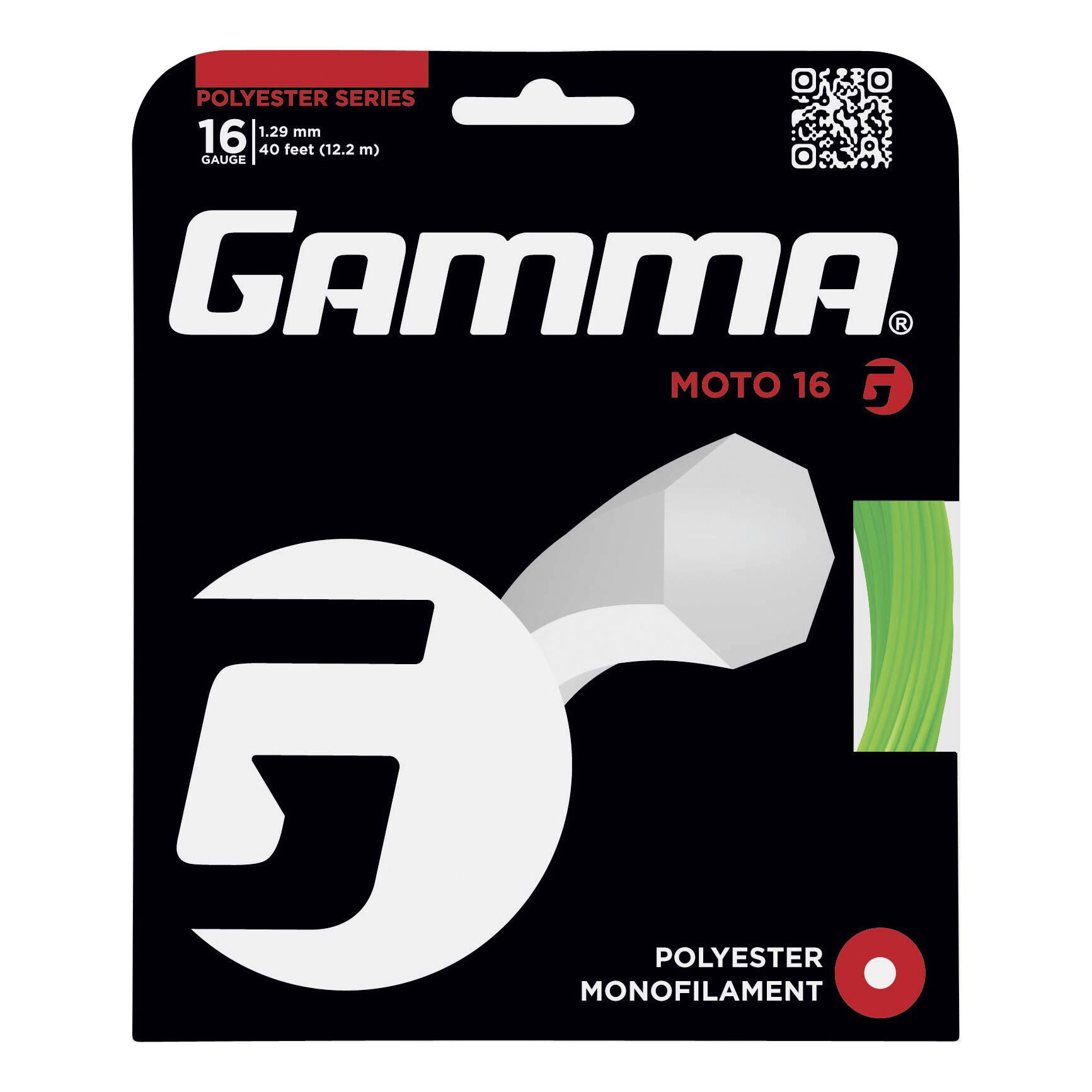 Gamma Moto 200M Lime Tennis Saitenrolle 200m Limette NEU 