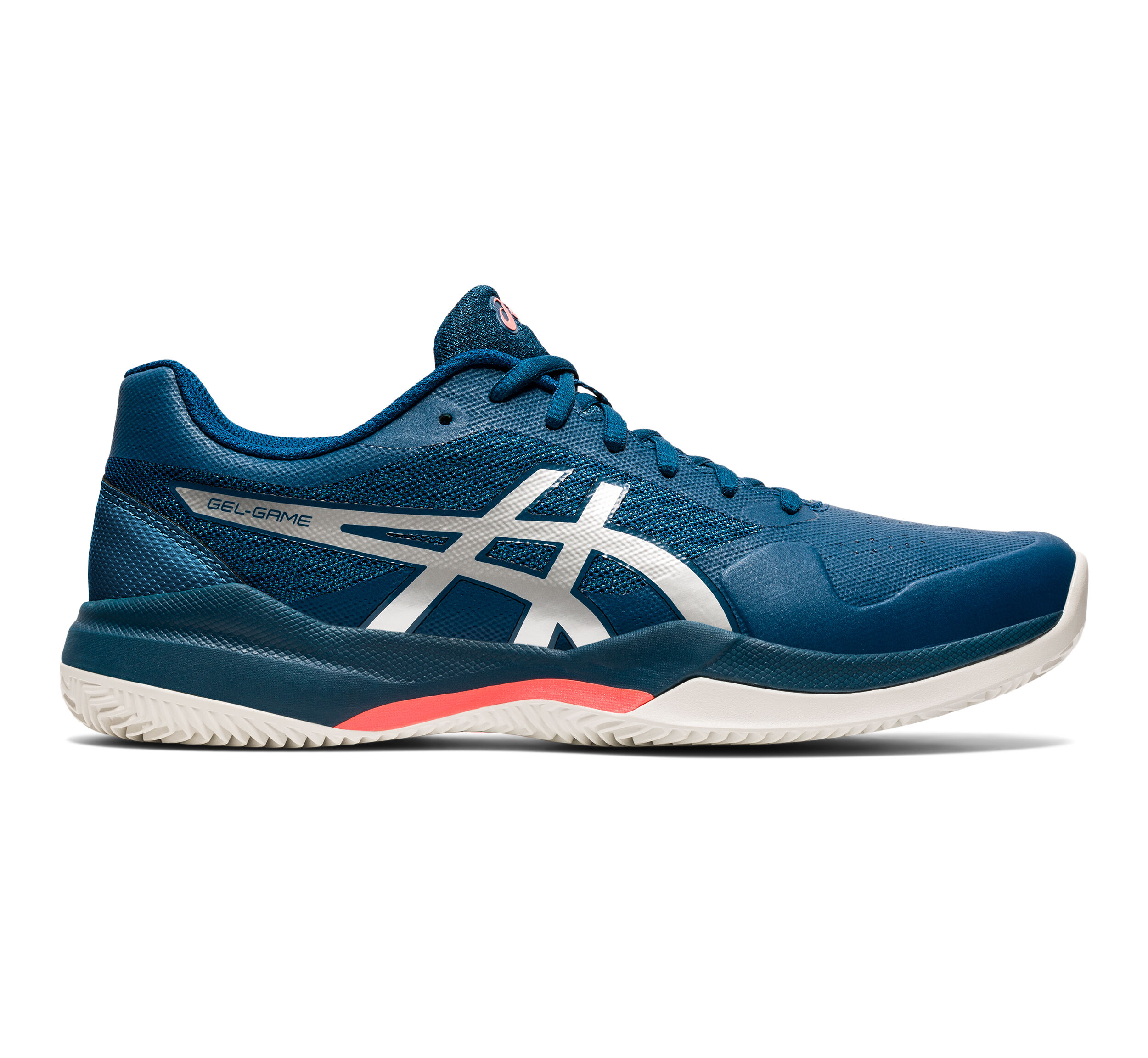 Buy ASICS Gel Game 7 Clay Court Shoe Men Petrol Silver online