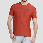Bullpadel Clothing Bullpadel T-Shirt Men-Rust