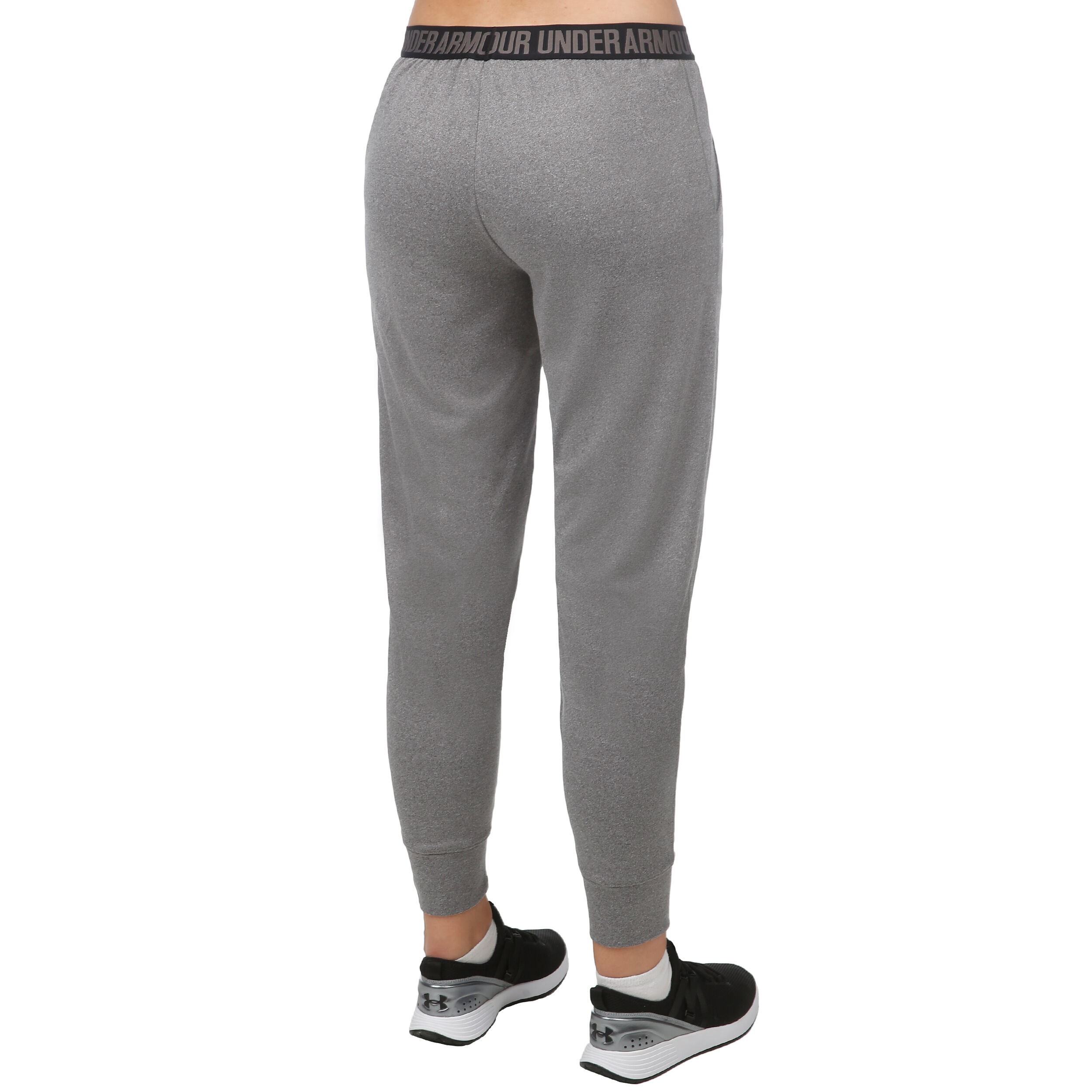 Play Up Solid Training Pants Women Dark Grey Grey