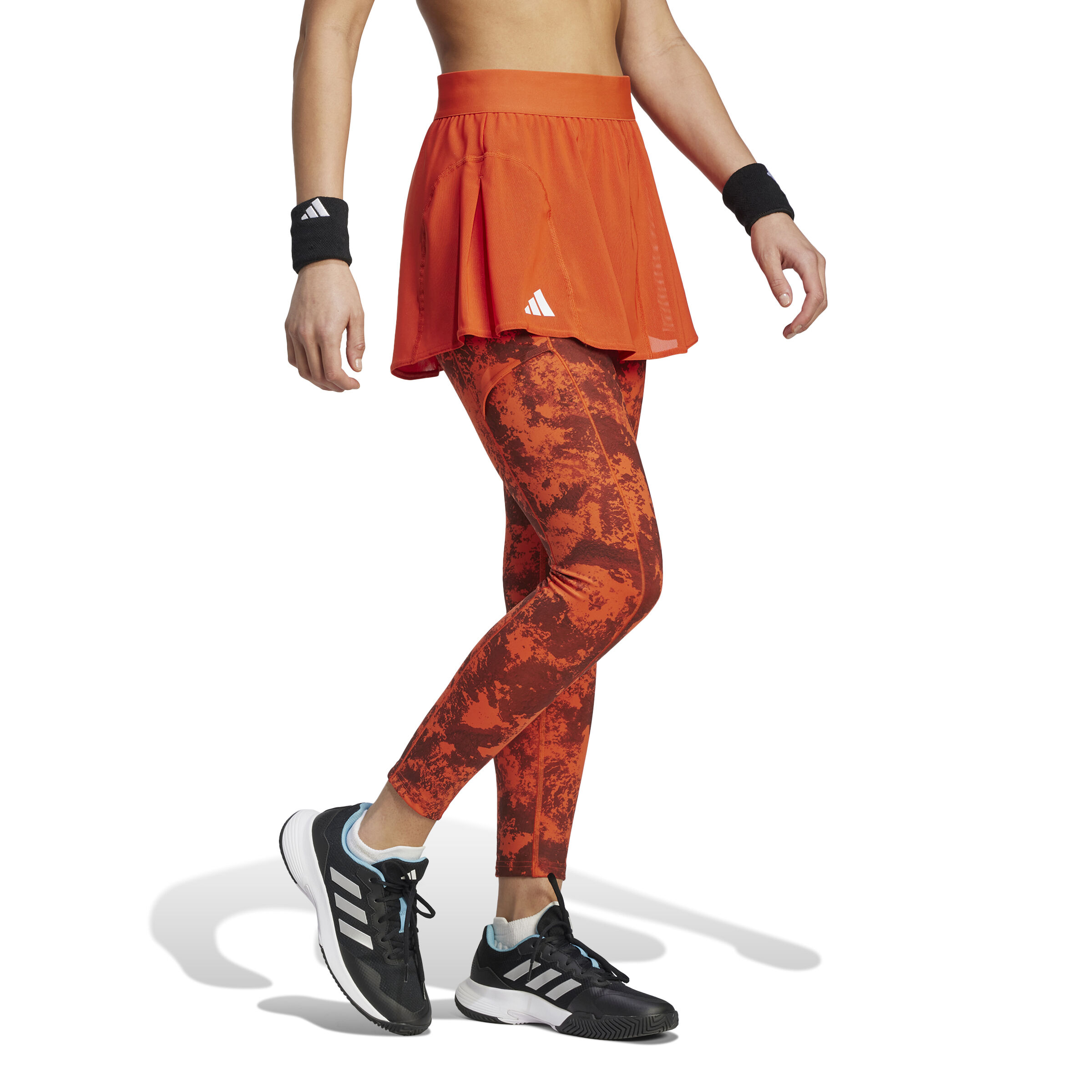 Paris MA Skirt Tight Women Orange Red