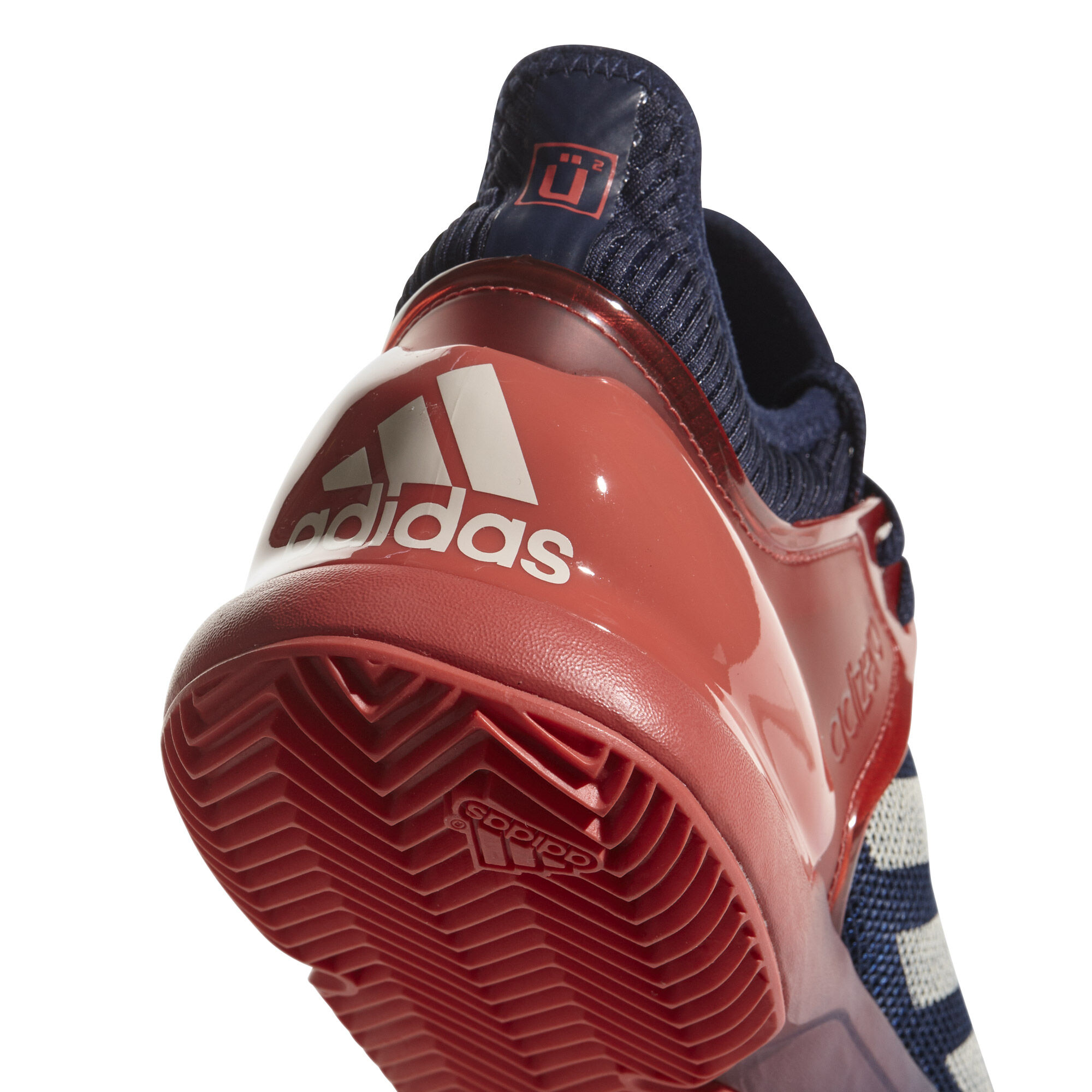 Adizero Ubersonic 2 Clay Court Shoe Men Black Red