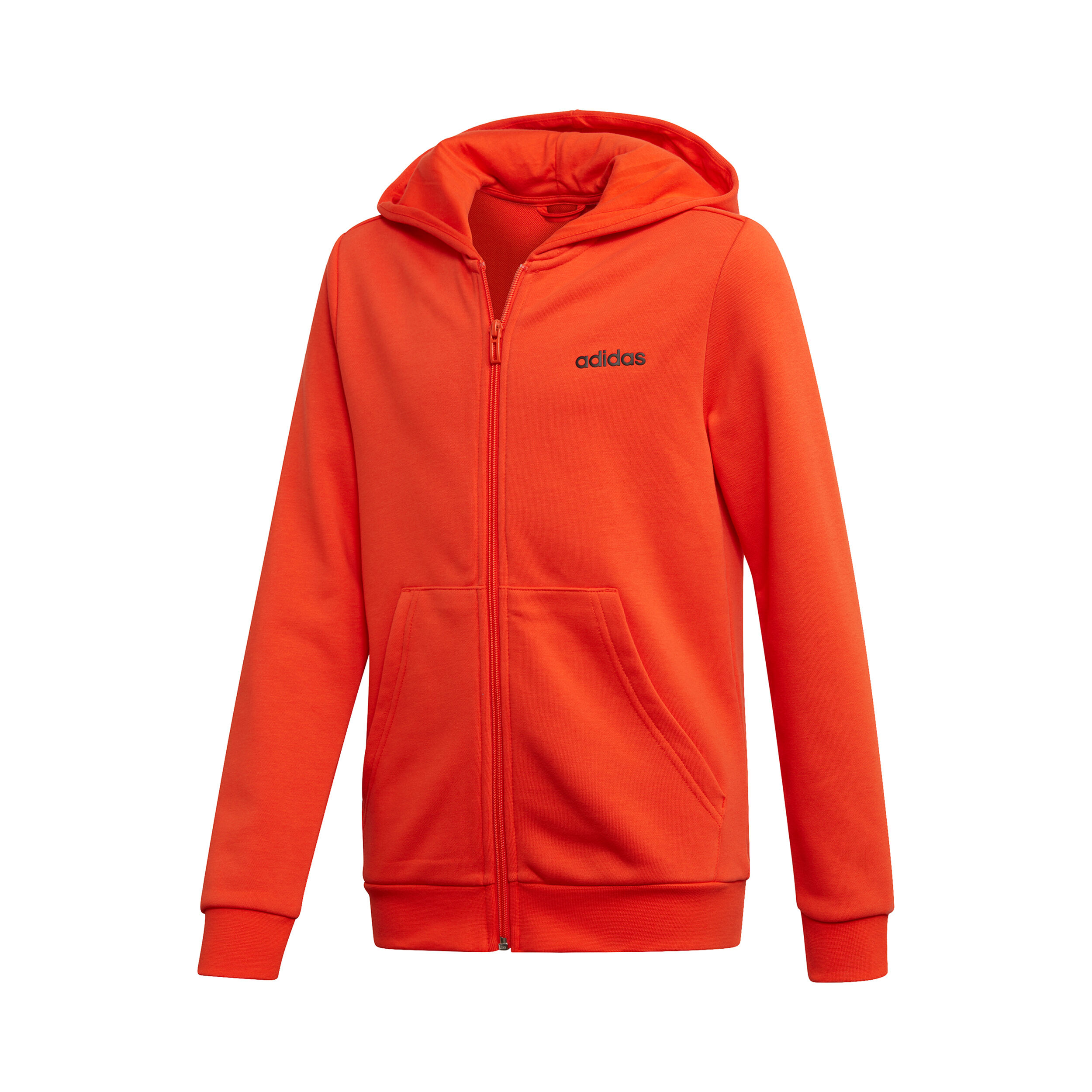 Buy adidas Essentials Linear Zip Hoodie Boys Orange Black online Tennis Point COM