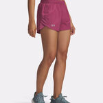 Under Armour Clothing Under Armour Fly By 3in Running Shorts Women-Pink,Pink