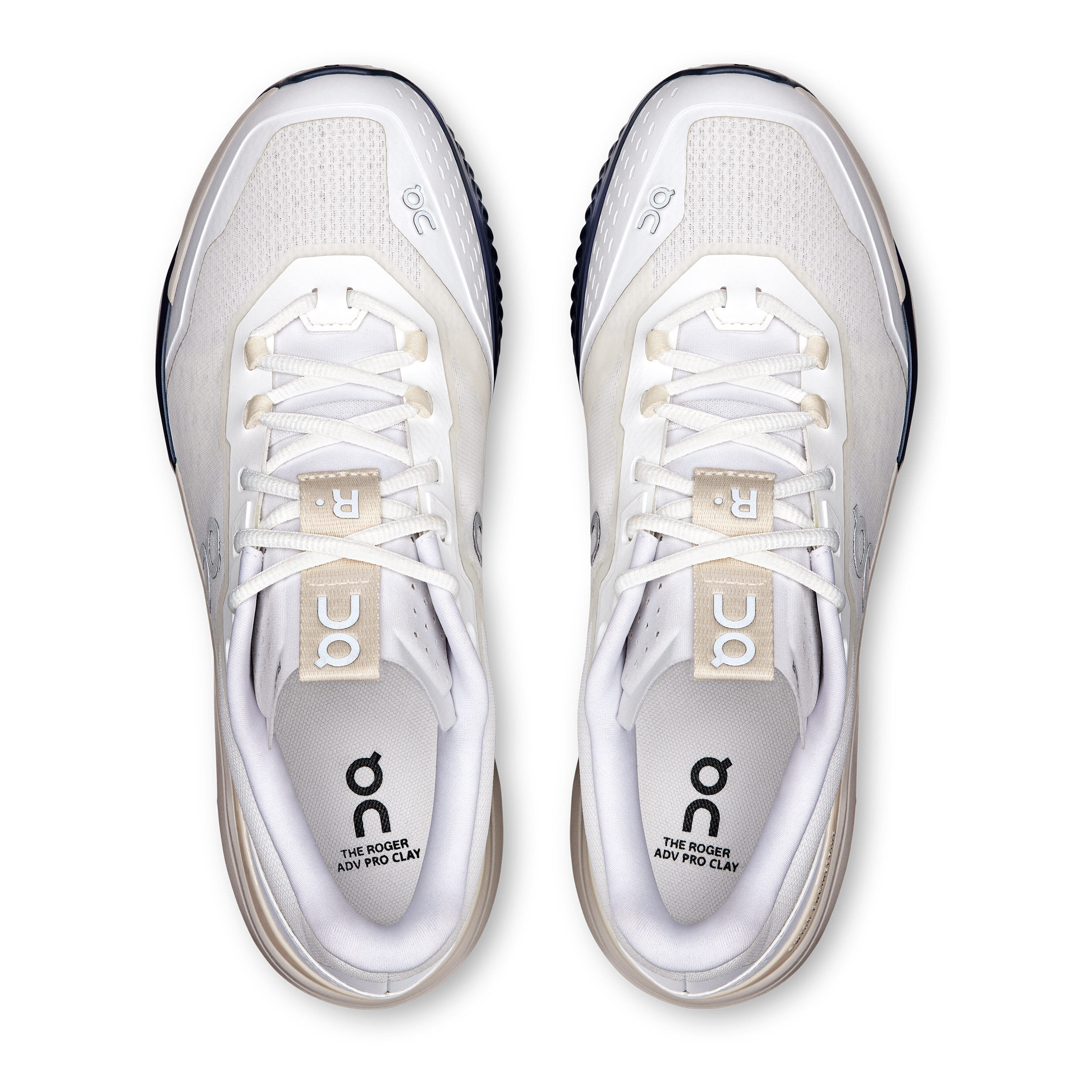 On The Roger Advantage Pro Clay Court Shoe Men White, Cream