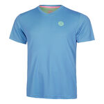 BIDI BADU Clothing BIDI BADU Crew Inside Out V-Neck T-Shirt Men-Blue,Neon Green