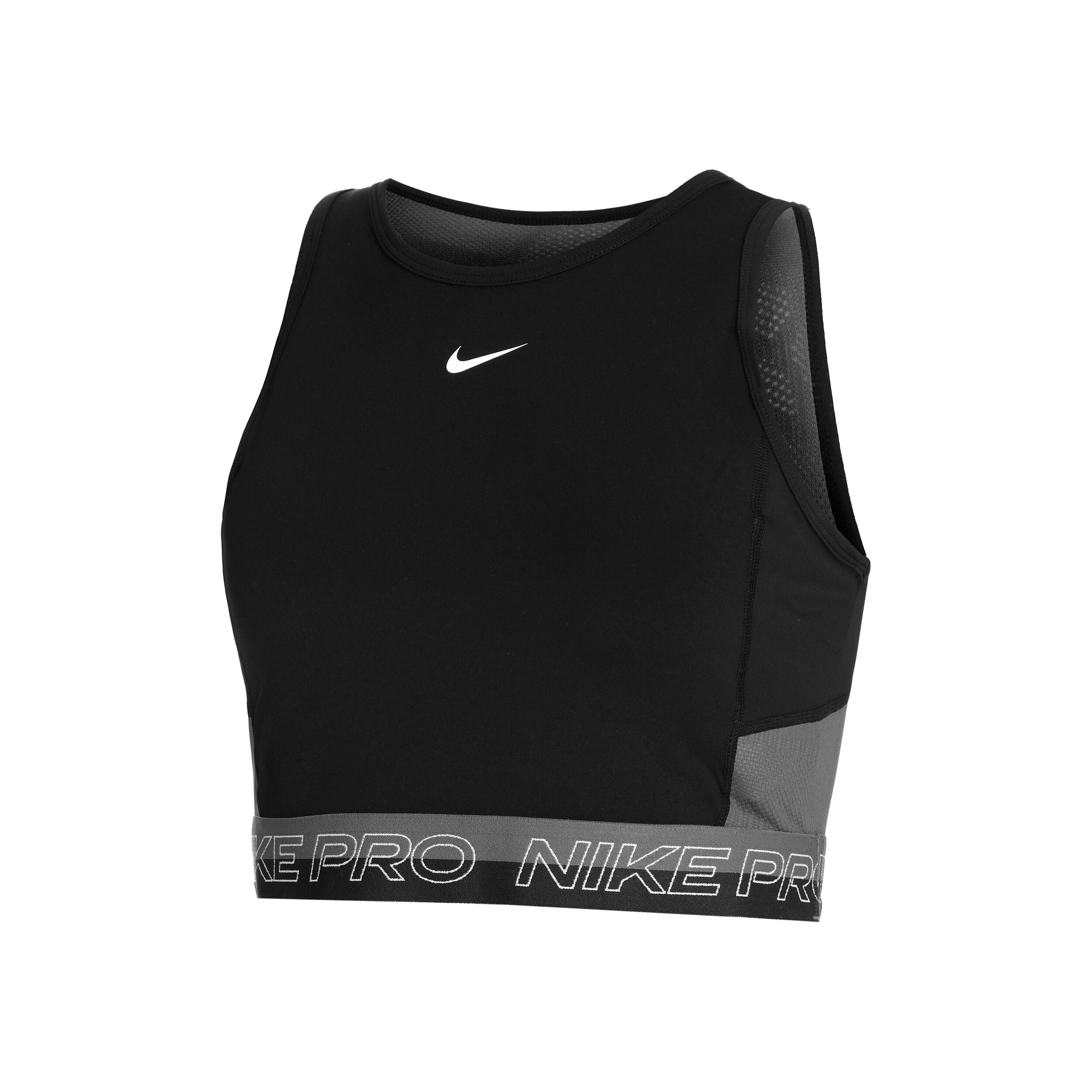 Nike sleeveless hot sale crop top