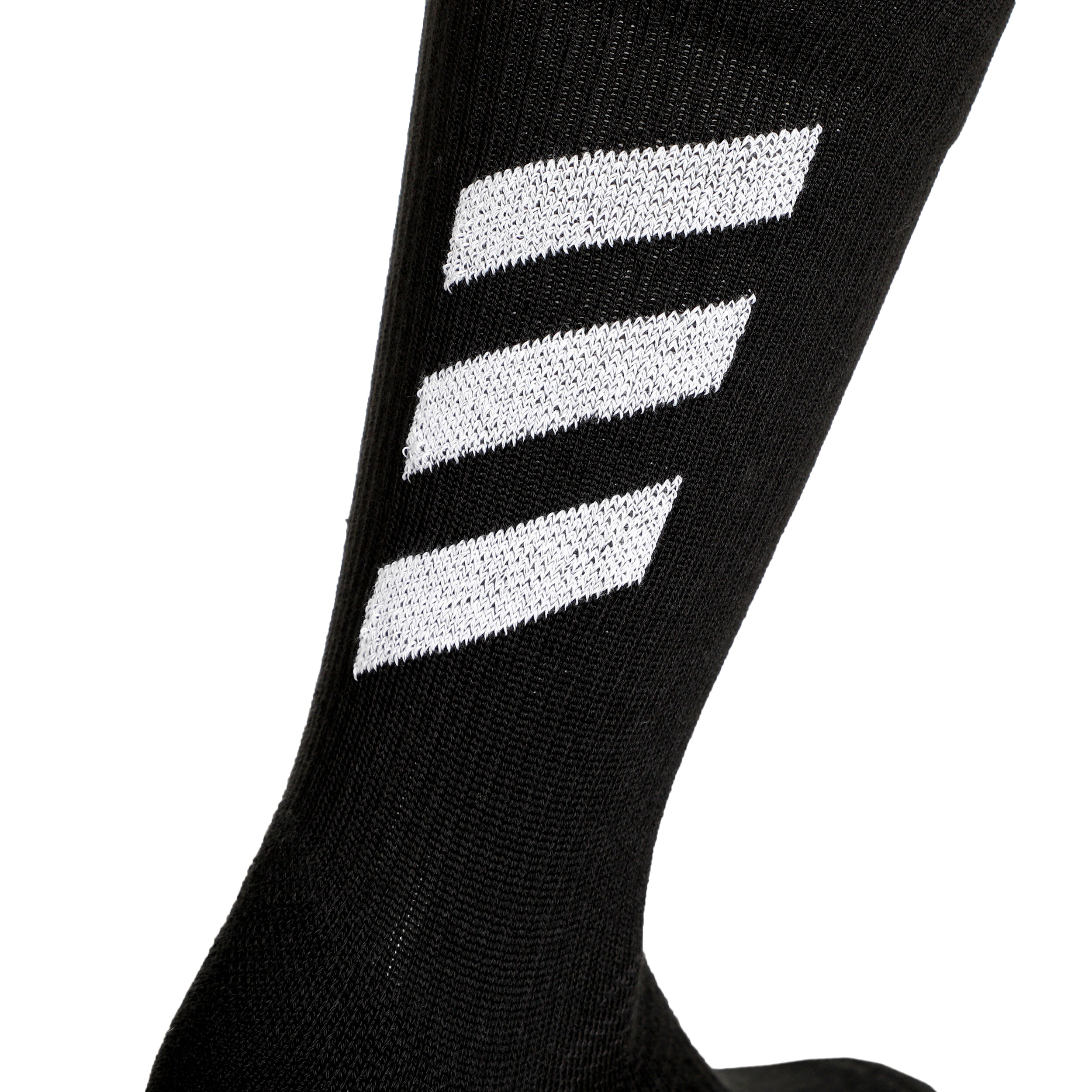 Alphaskin Crew Low Cut Sports Socks Black White