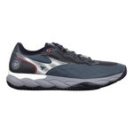Mizuno Tennis shoes Mizuno Wave Enforce Court Clay Court Shoe Men-Grey,White
