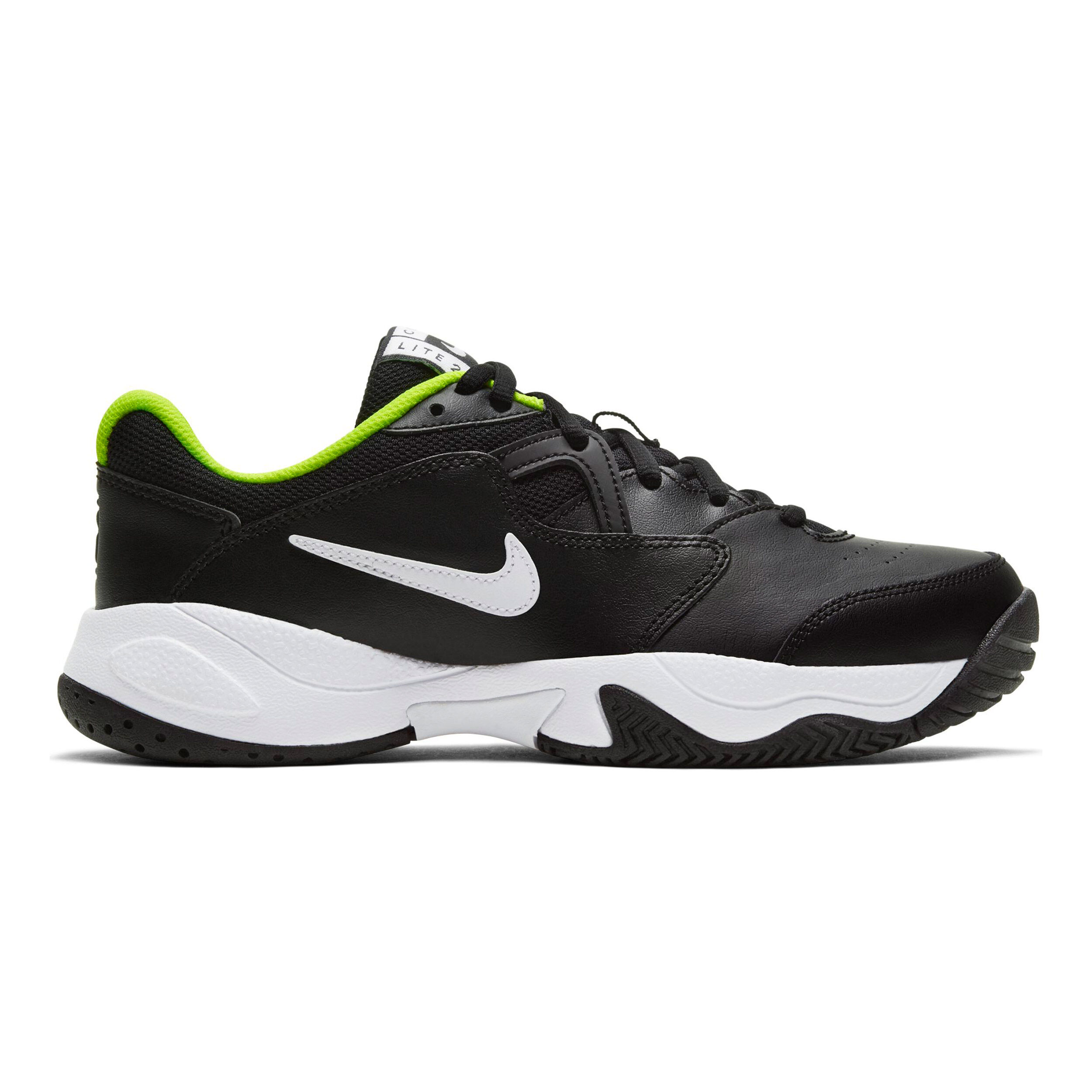 Buy Nike Court Lite 2 All Court Shoe Kids Black White online