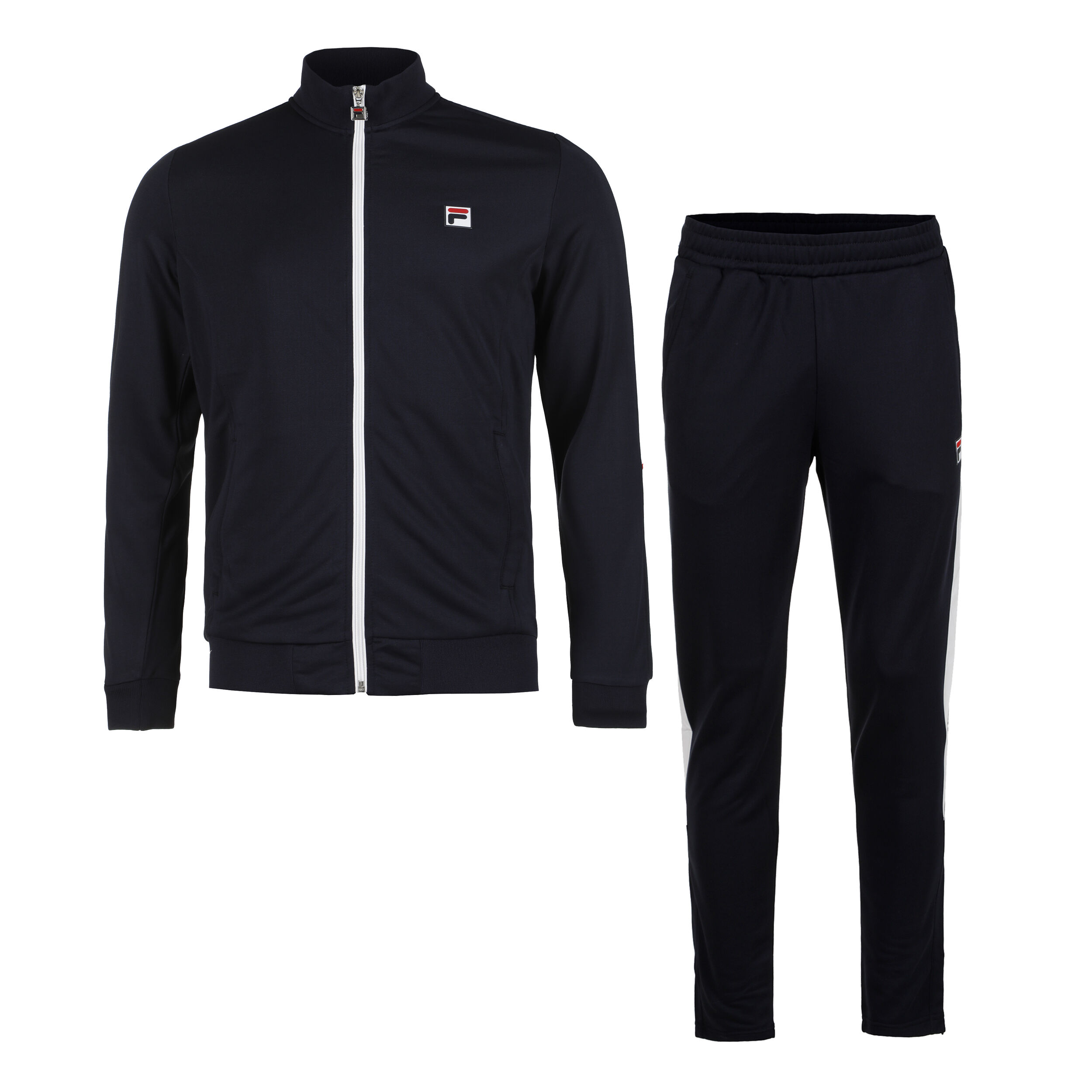 Manuel Tracksuit Men Dark Blue White
