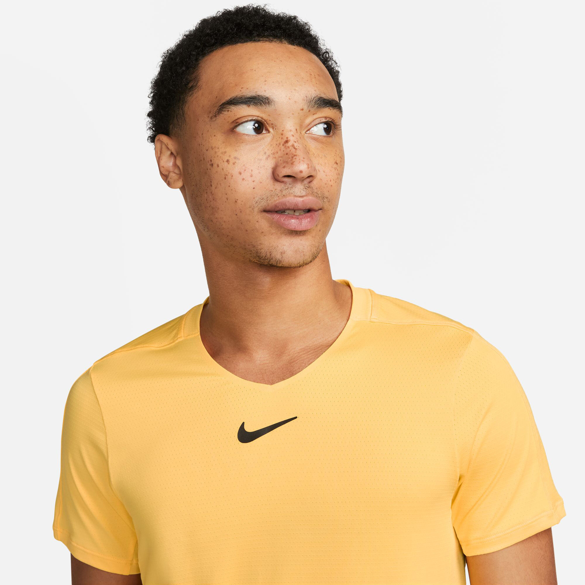 Dri Fit Advantage Court T Shirt Men Yellow