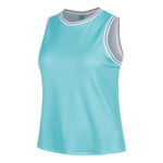 Lucky in Love Clothing Lucky in Love Rerun Tank Top Women-Turquoise