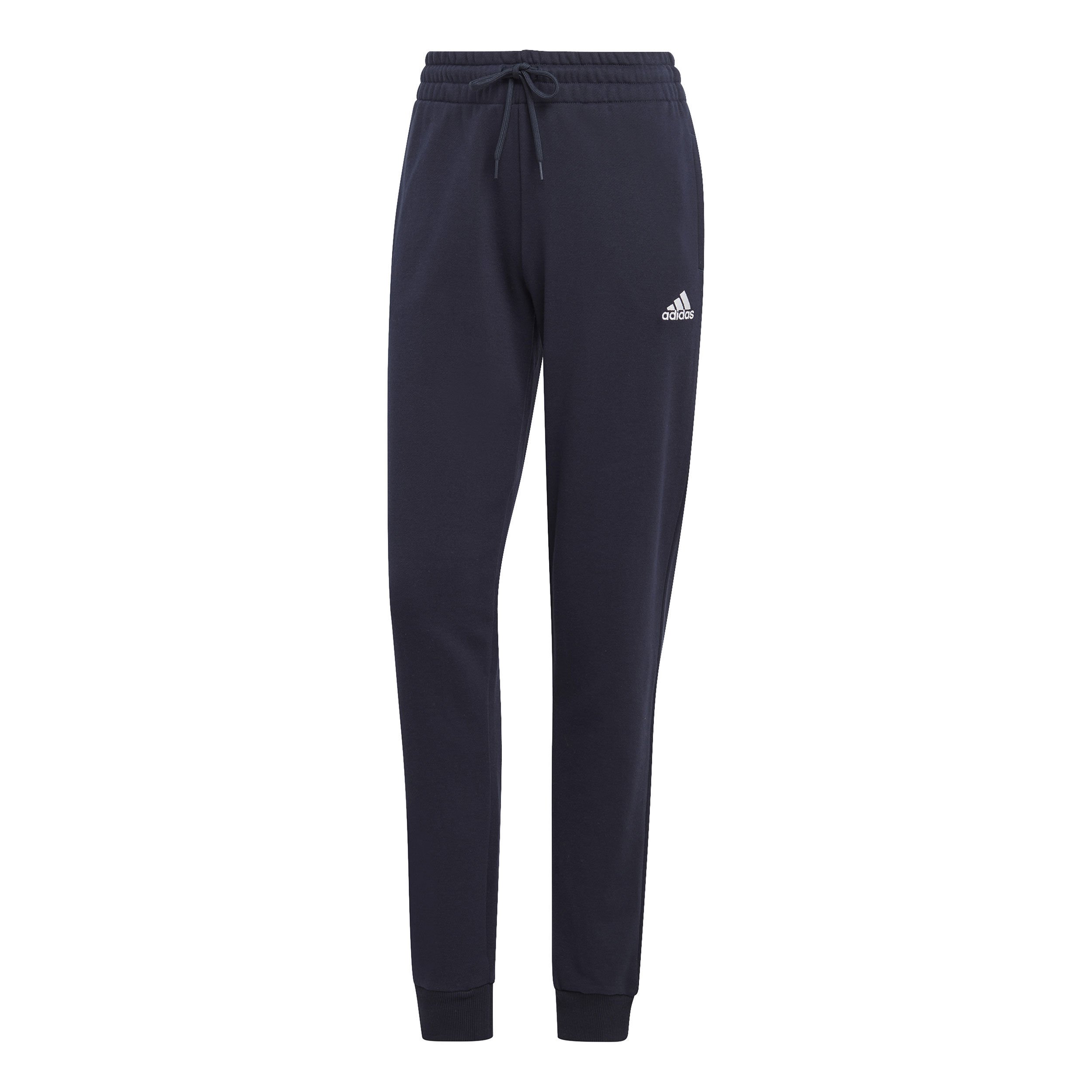 Buy adidas Essentials Linear French Terry Cuffed Training Pants Women Dark Blue White online Tennis Point COM