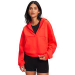 Under Armour Hoody Under Armour Icon Fleece Halfzip Hoody Women-red, red