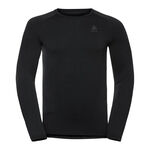 Odlo Clothing Odlo Performance Warm Eco BI Top Crew Neck Long Sleeve Men-Black