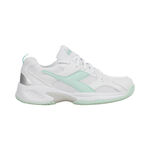 Diadora All court shoe Diadora S. Challenge 6 All court shoe Kids-white, green