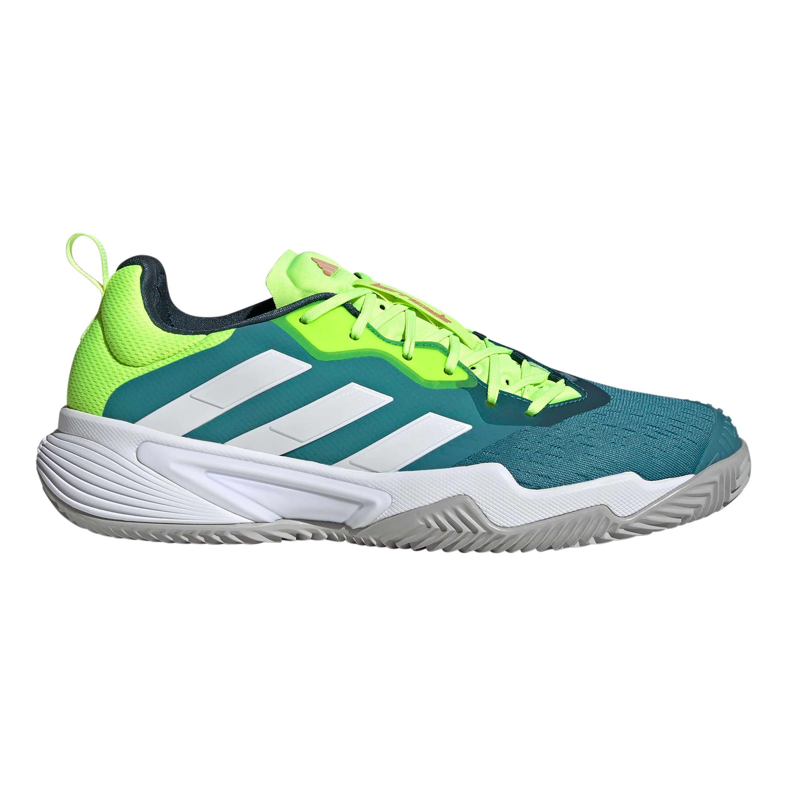 Barricade Clay Court Shoe Men Petrol Neon Green