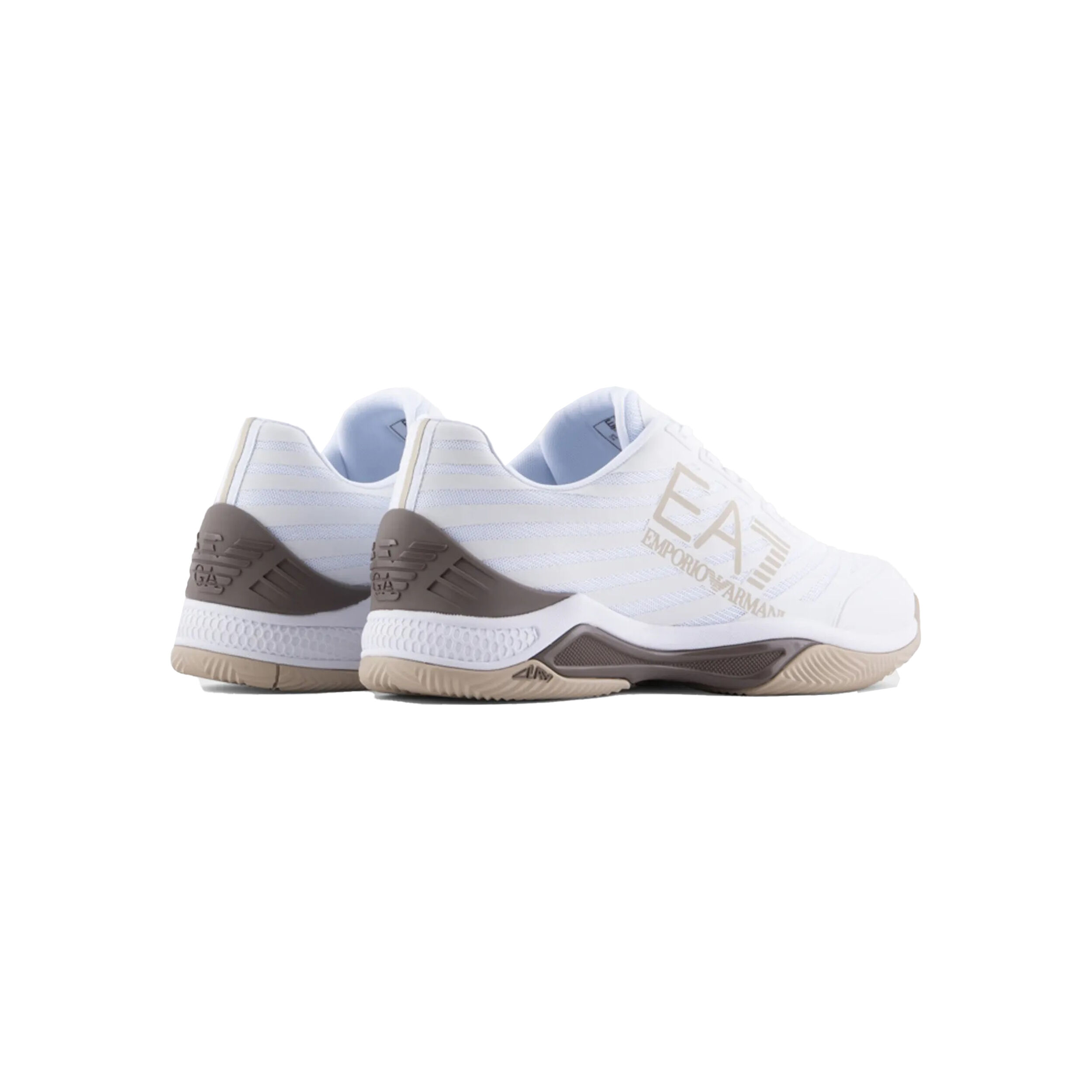 Buy EA7 Tech Clay Court Shoe Men White Olive online Tennis