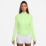 Nike Clothing Nike Swift Half-Zip Longsleeve Running shirt Women-lime