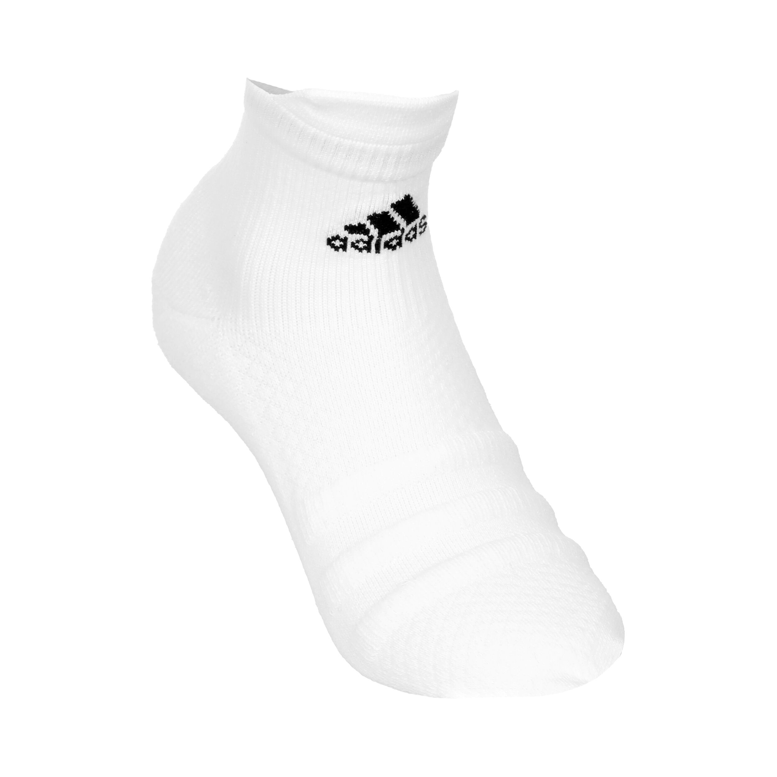 Alphaskin Ankle Low Cut Sports Socks White Black