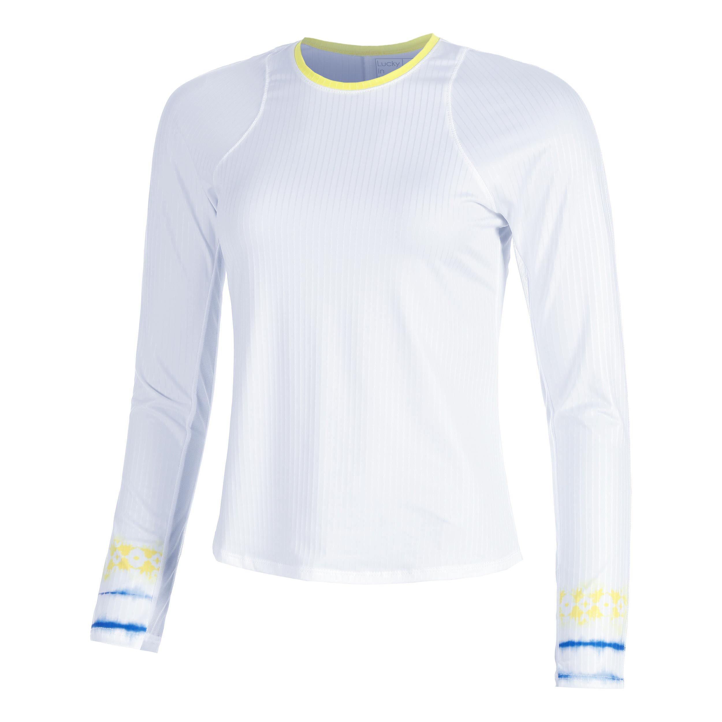 専用☆新品☆ Lucky in love 海外テニスウェア  長袖　トップス　S Buy Lucky in Love Shibori Wave Long Sleeve Women White