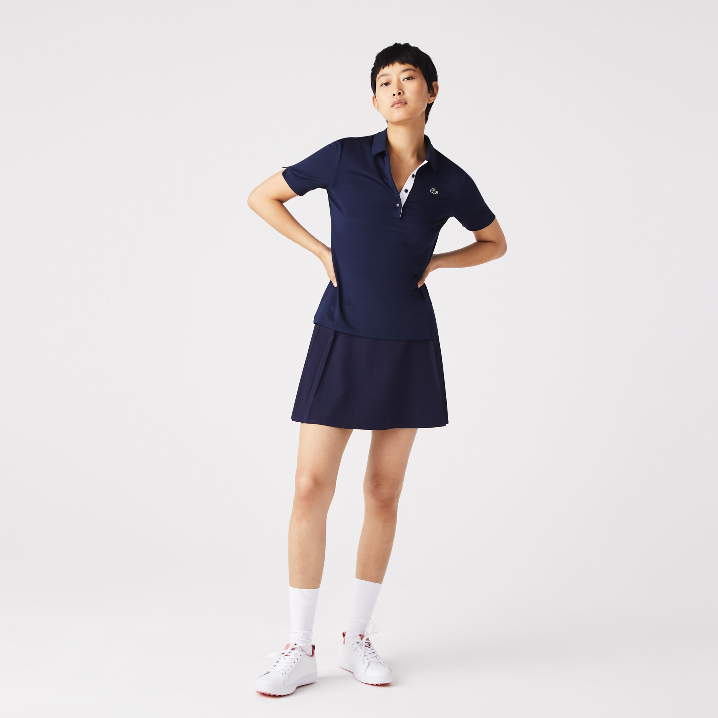 Ladies tennis polo shirts sales