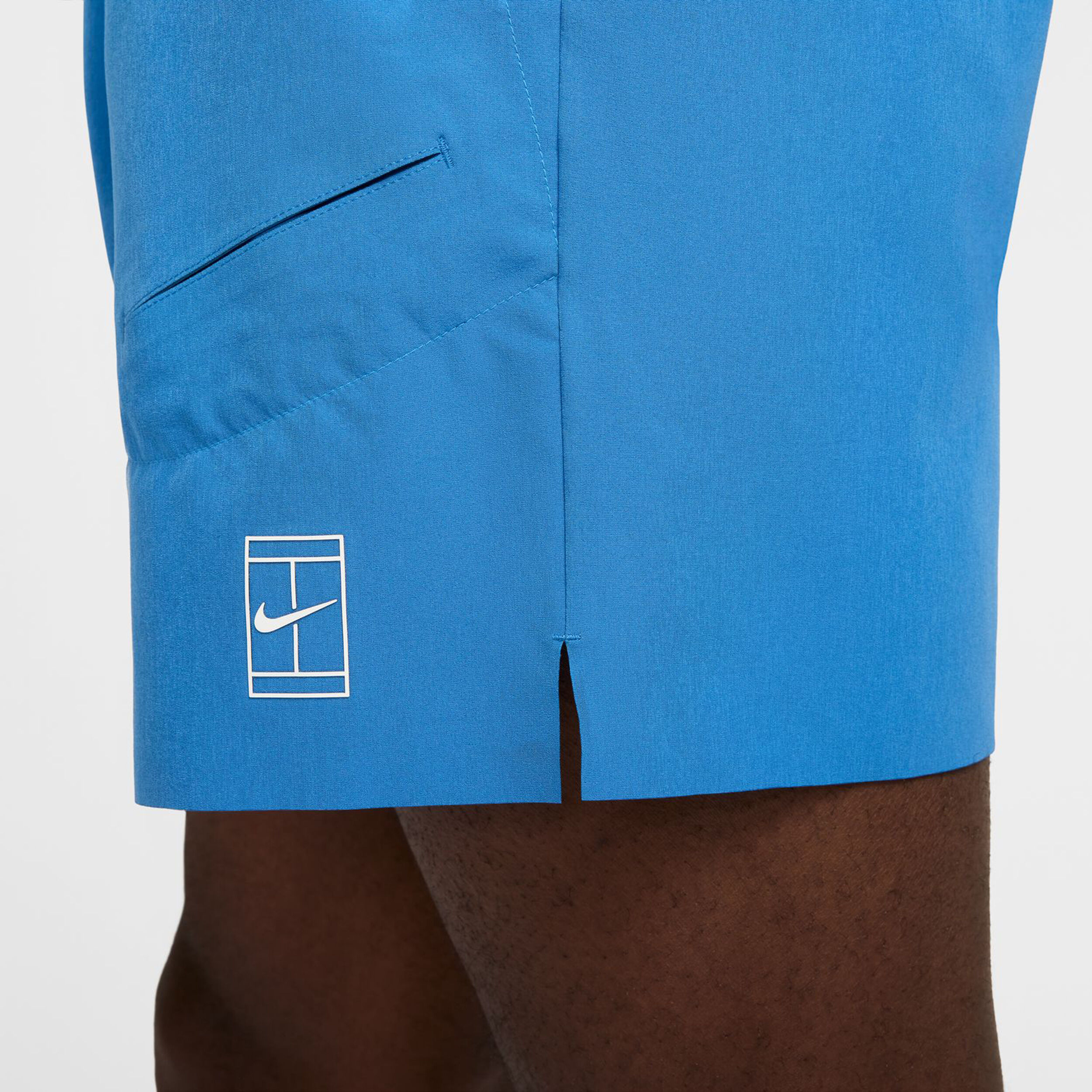 Nike Court Dri-Fit Advantage 6in Shorts Men Blue, White | Tennis-Point