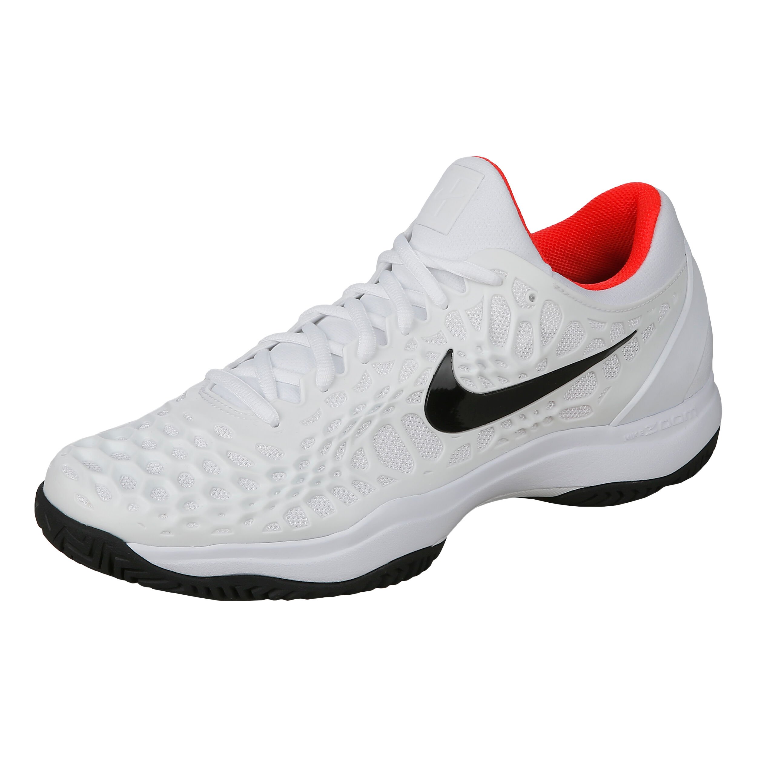 Air Zoom Cage 3 HC All Court Shoe Men - White, Black