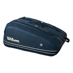 Wilson Wilson Tour RG Session Soiree Super Tour Racket Bag 15 Pack-Dark Blue