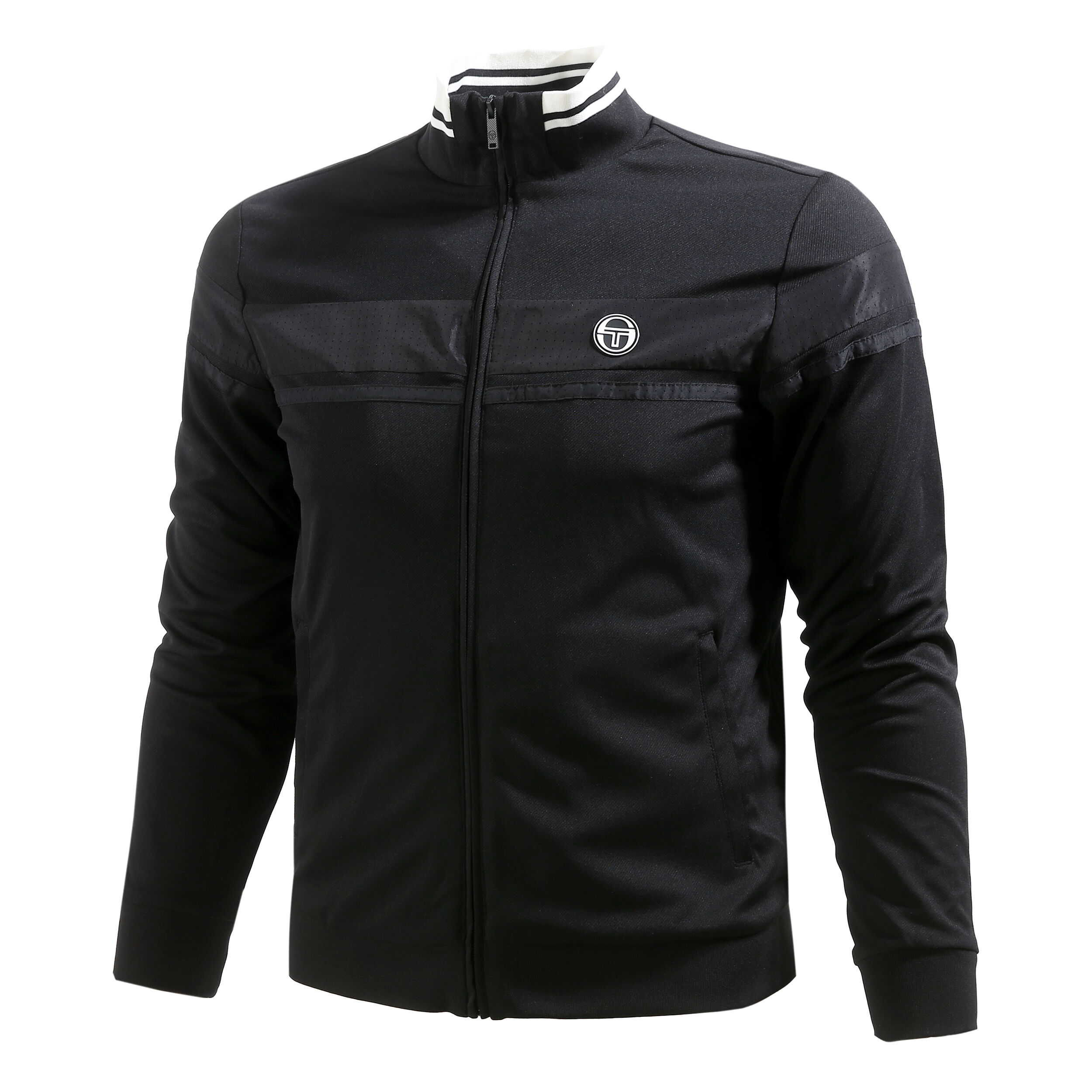 Sergio tacchini track top black top