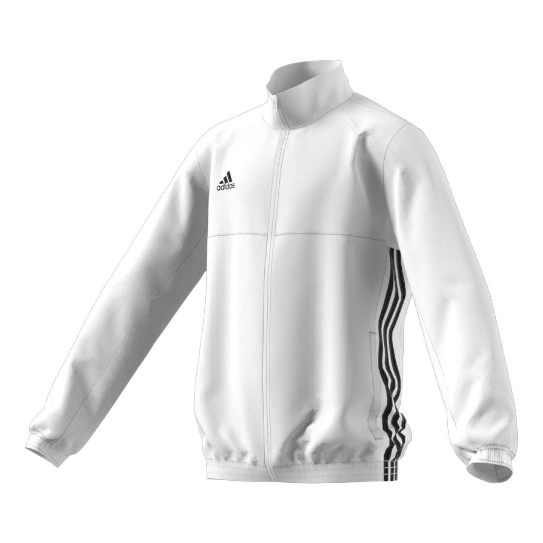 T16 Team Training Jacket Kids White Black