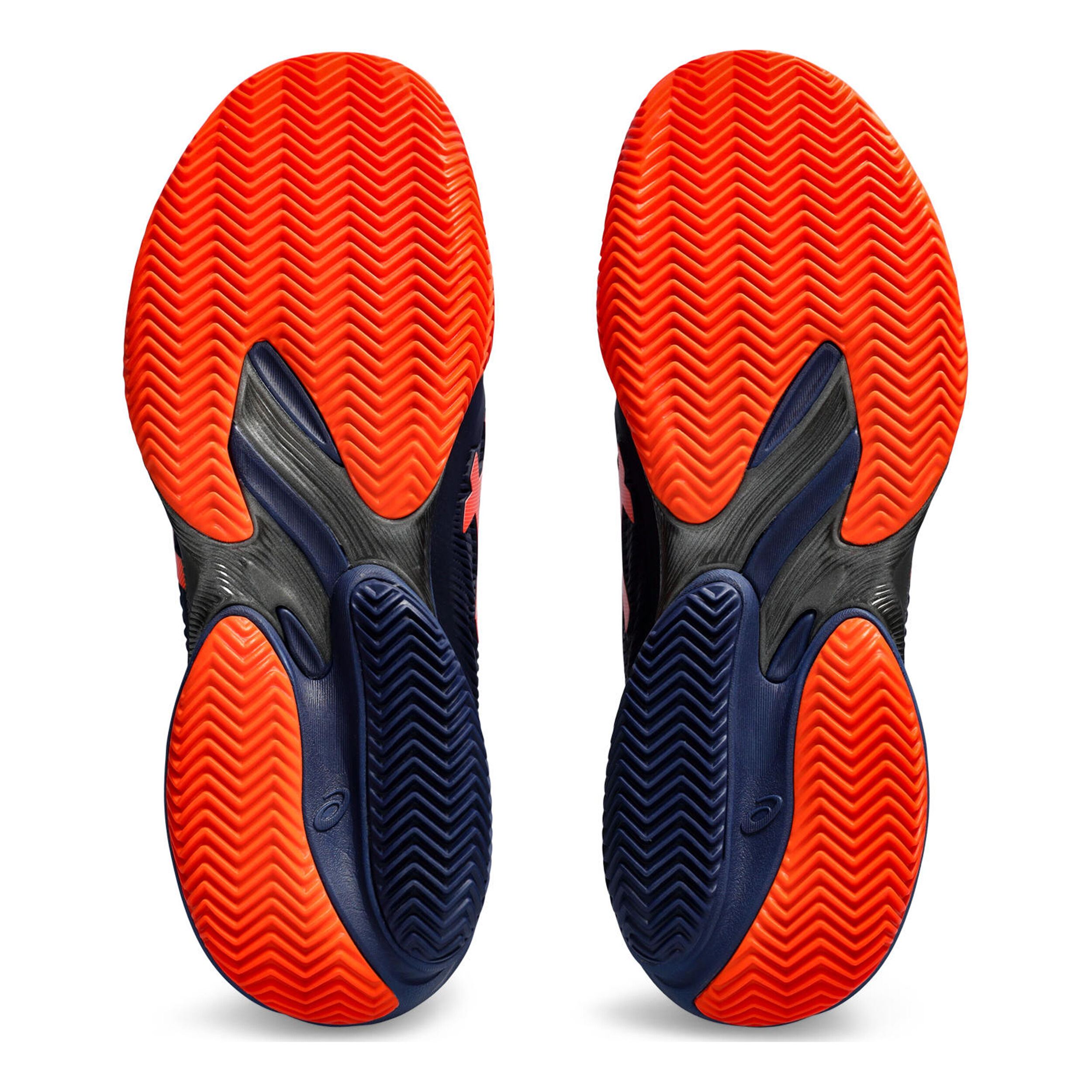 ASICS Court FF 3 Clay Court Shoe Men Dark Blue, Orange