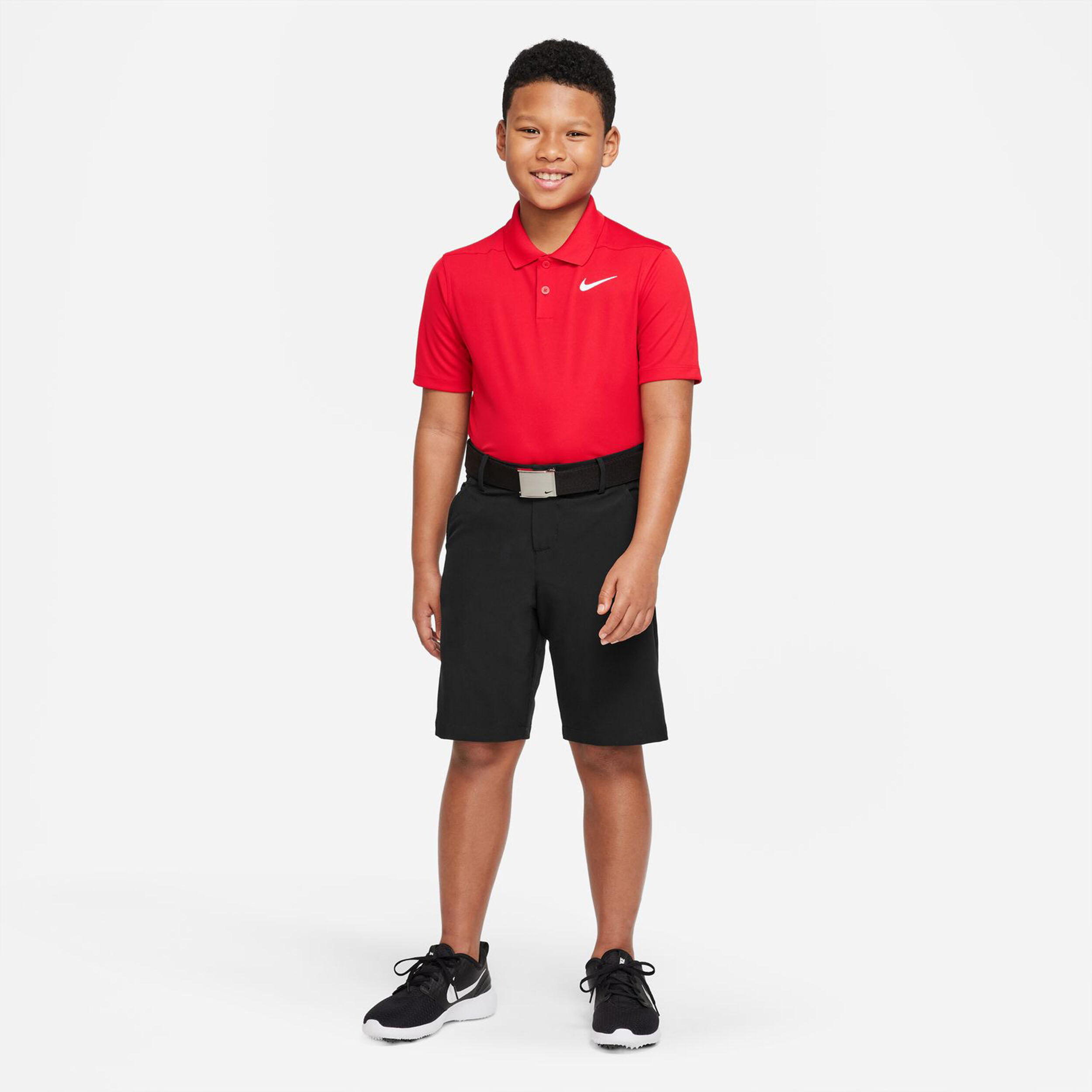 Boys dri fit polo sales