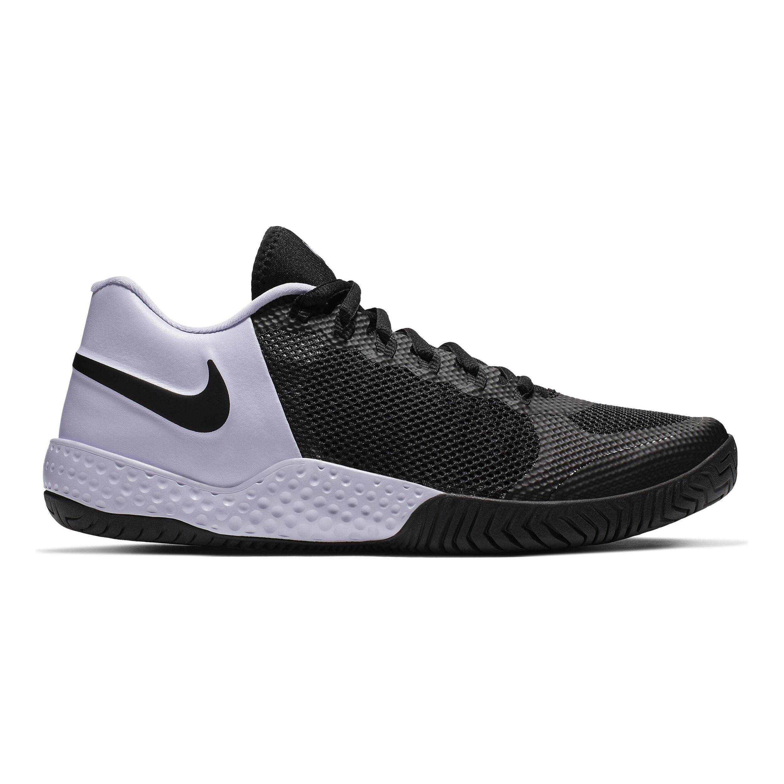 Women's flare tennis shoes white and black hot sale
